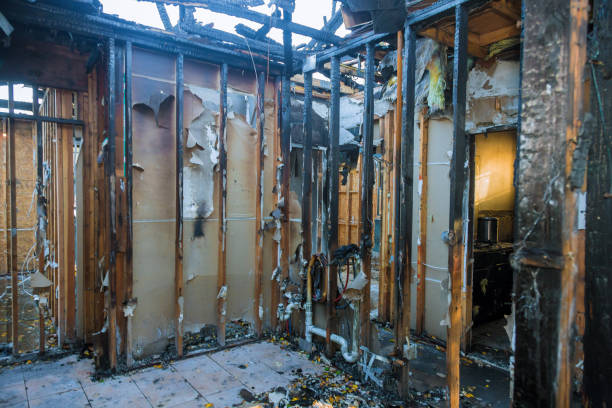 Professional Fire Damage Removal technician working in Seminole, TX
